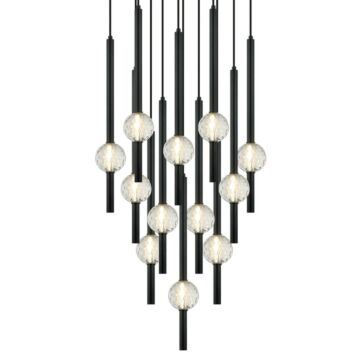 Windchimer 12 Light Pendant in  by Matteo Lighting