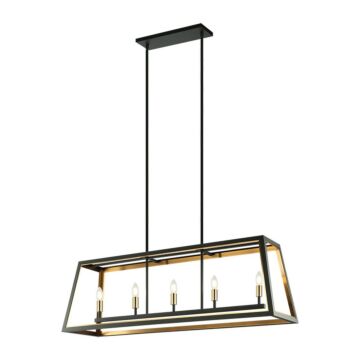 Rosalie Five Light Pendant in  by Matteo Lighting