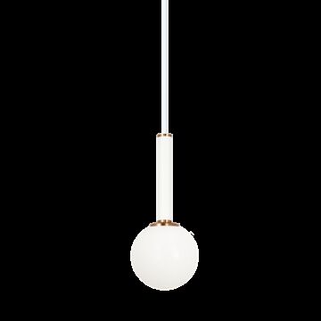 Stellar One Light Pendant in Aged Gold Brass by Matteo Lighting
