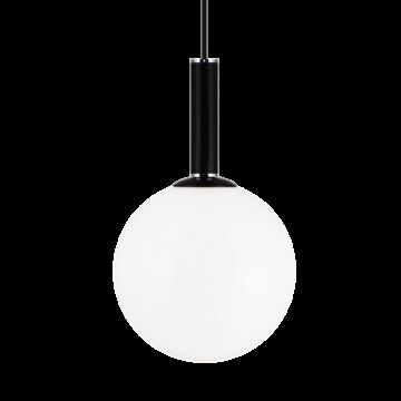Stellar One Light Pendant in Black by Matteo Lighting