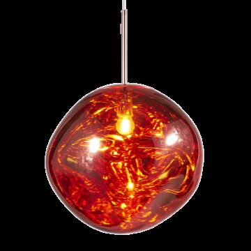 Galactic LED Pendant in Copper by Matteo Lighting