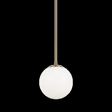 Matteo Novo 1 Light Chandelier In Aged Gold Brass