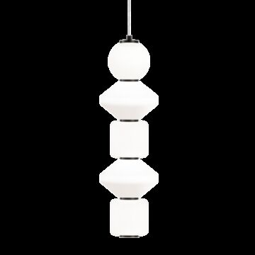 Dango One Light Pendant in Oxidized Black by Matteo Lighting