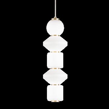 Dango One Light Pendant in Oxidized Gold by Matteo Lighting