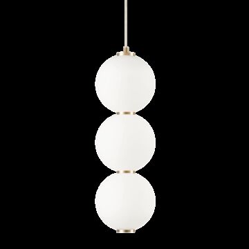 Dango One Light Pendant in Oxidized Gold by Matteo Lighting