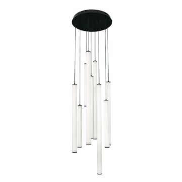 Caden LED Pendant in Black by AFX Lighting