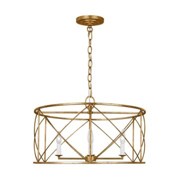 Beatrix Four Light Chandelier in Antique Gild by Visual Comfort Studio