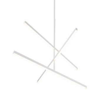 Vega LED Chandelier in White by Kuzco Lighting
