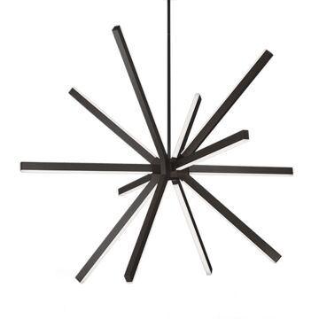 Sirius LED Chandelier in Black by Kuzco Lighting