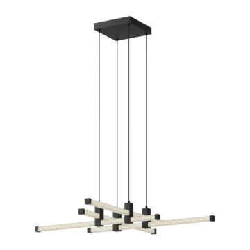 Blade LED Chandelier in Black by Kuzco Lighting