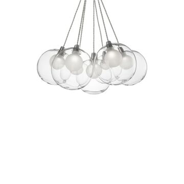  Bolla LED Contemporary Chandelier in Chrome