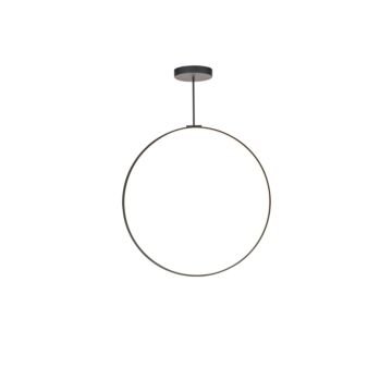 Cirque LED Pendant in Black by Kuzco Lighting