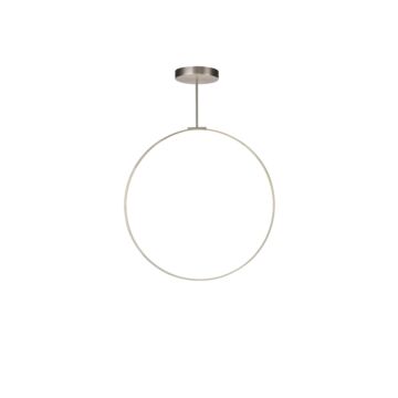 Cirque LED Pendant in Brushed Nickel by Kuzco Lighting