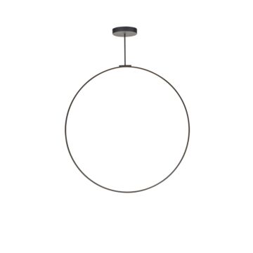 Cirque LED Pendant in Black by Kuzco Lighting