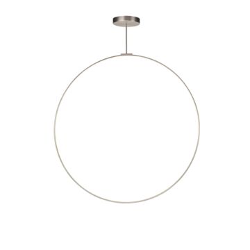 Cirque LED Pendant in Brushed Nickel by Kuzco Lighting