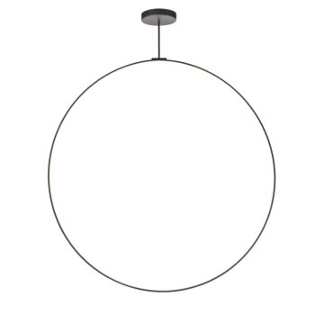 Cirque LED Pendant in Black by Kuzco Lighting
