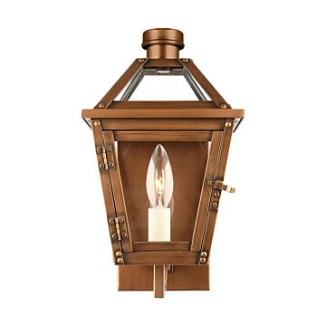 Hyannis One Light Wall Lantern in Natural Copper by Visual Comfort Studio