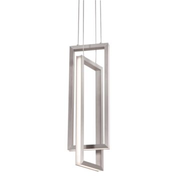 Cole LED Pendant in Satin Nickel by AFX Lighting