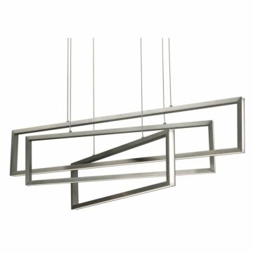 Cole LED Pendant in Satin Nickel by AFX Lighting