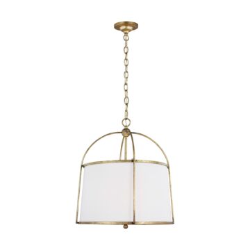 Stonington Two Light Pendant in Antique Gild by Visual Comfort Studio