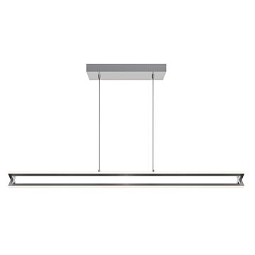 Cass LED Linear Pendant in Satin Nickel by AFX Lighting
