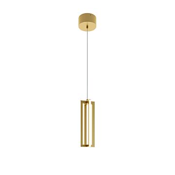 Cass LED Pendant in Gold by AFX Lighting