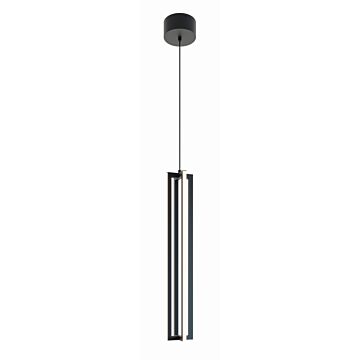 Cass LED Pendant in Black by AFX Lighting