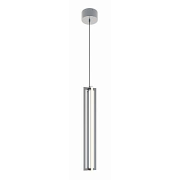Cass LED Pendant in Satin Nickel by AFX Lighting