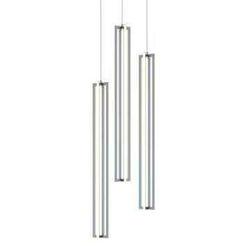 Cass LED Pendant in Satin Nickel by AFX Lighting