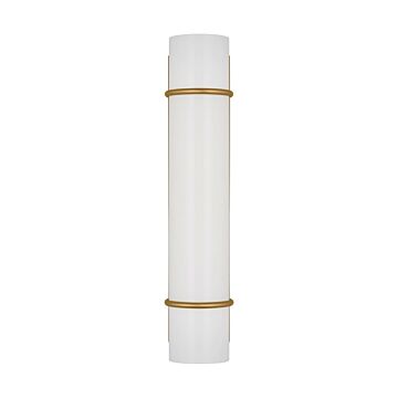 Amelie LED Vanity in Burnished Brass by Visual Comfort Studio