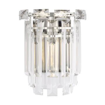 Arden One Light Wall Sconce in Polished Nickel by Visual Comfort Studio