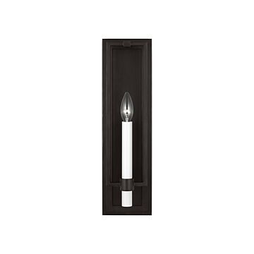Marston One Light Wall Sconce in Aged Iron by Visual Comfort Studio
