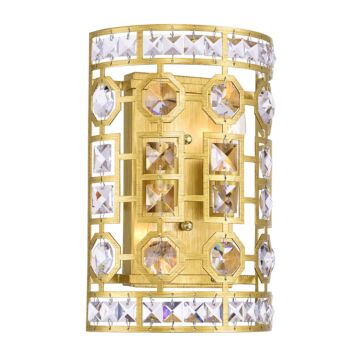 Belinda Two Light Wall Sconce in Champagne by CWI Lighting