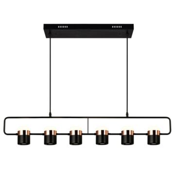 CWI Lighting Moxie LED Pool Table Light with Black Finish