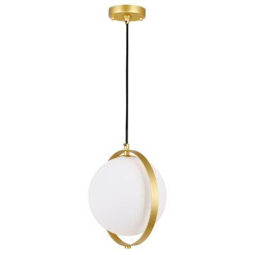 Da Vinci LED Mini Pendant in Medallion Gold by CWI Lighting