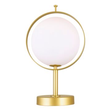 Da Vinci LED Table Lamp in Medallion Gold by CWI Lighting
