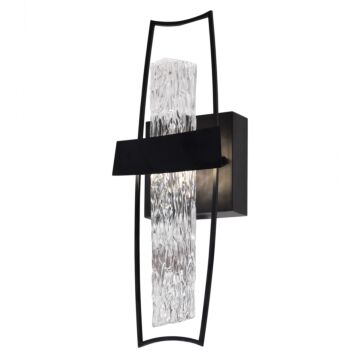 Guadiana LED Wall Sconce in Black & Satin Gold by CWI Lighting