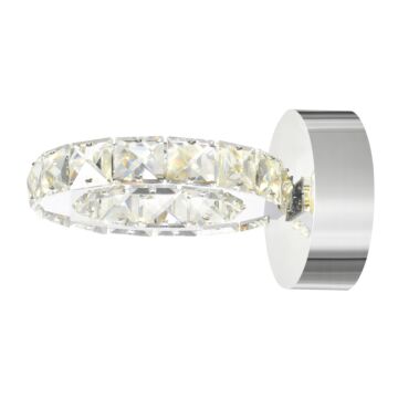 Ring LED Wall Sconce in Stainless Steel by CWI Lighting