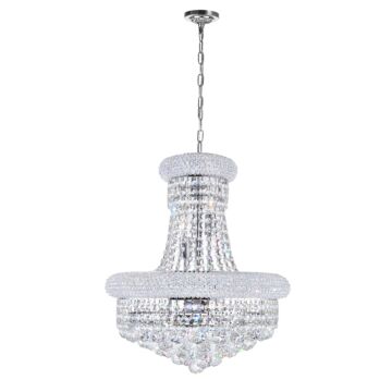 Empire Eight Light Chandelier in Chrome by CWI Lighting