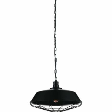 Morgan One Light Pendant in Black by CWI Lighting