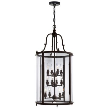 Desire 12 Light Chandelier in Oil Rubbed Bronze by CWI Lighting