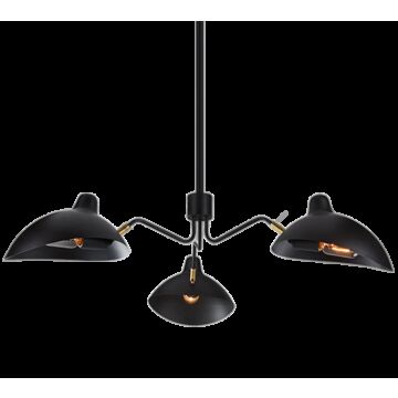 Droid Three Light Pendant in Bronze & Brushed Gold by Matteo Lighting