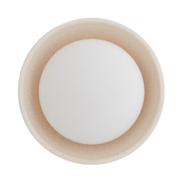 Glaze One Light Wall Sconce in Ivory Stained Crackle by Arteriors