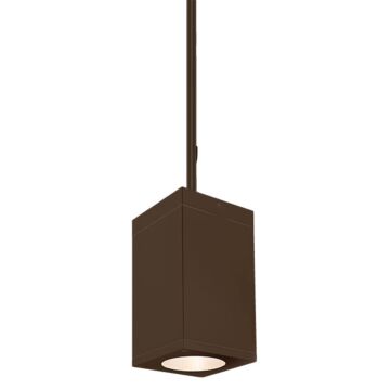 Cube Arch LED Pendant in Bronze by W.A.C. Lighting