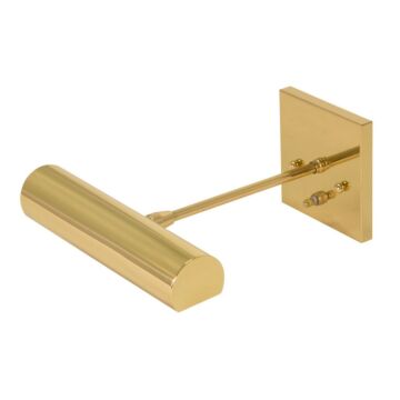 Classic Contemporary One Light Picture Light in Polished Brass by House of Troy