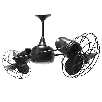 Duplo-Dinamico 36 39" Ceiling Fan in Matte Black