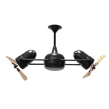 Duplo-Dinamico 36 39" Ceiling Fan in Matte Black