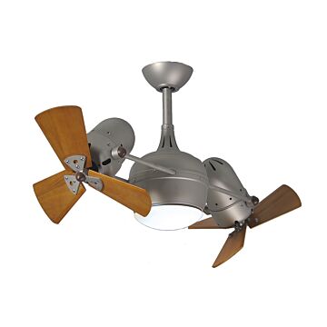 Dagny 1-Light 41 38" Ceiling Fan in Brushed Nickel
