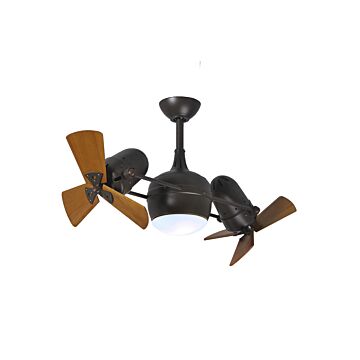 Dagny 1-Light 41 38" Ceiling Fan in Textured Bronze