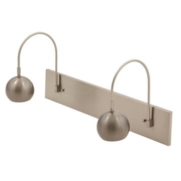 Halo LED Picture Light in Satin Nickel by House of Troy